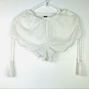 Minkpink white shorts size XS